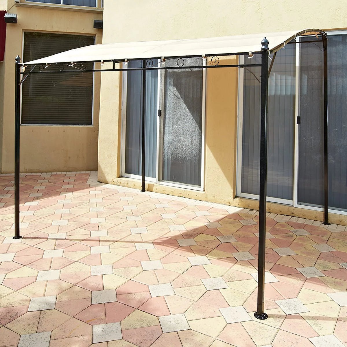 Polyester Shade Steel Stand Gazebo R225402
