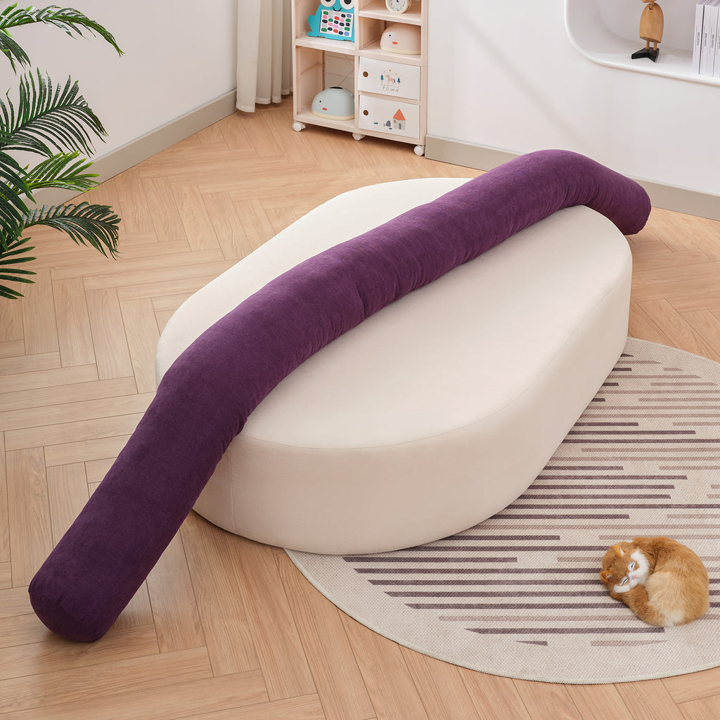 Beige Bean Bag Chair Sofa Bed M9171