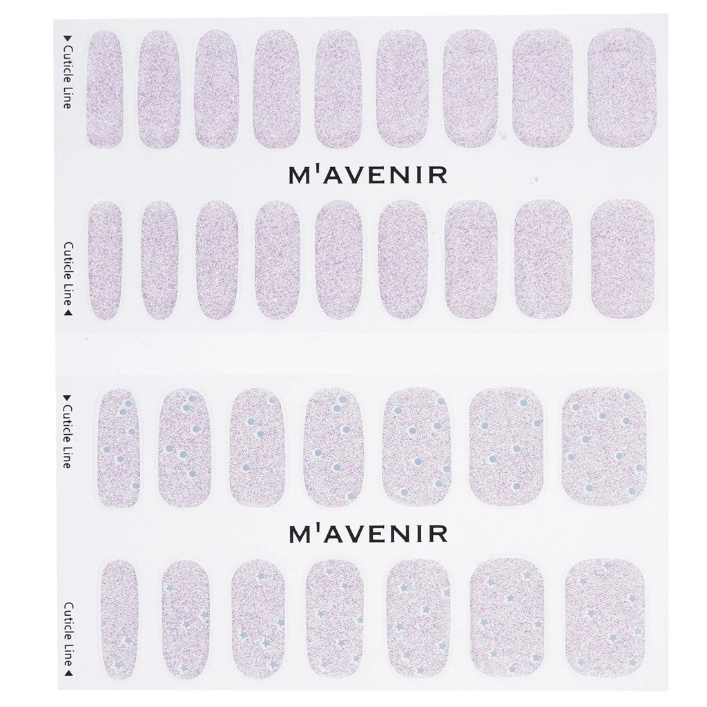 Purple Nail Sticker 32pcs R231274