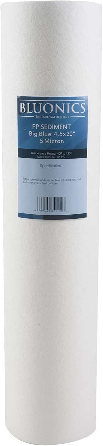 4.5 x 20 Sediment Replacement Water Filters 4pcs N179