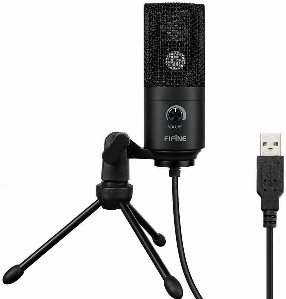 Black USB Condenser Microphone O27800