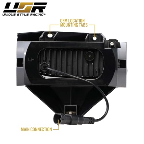 Plug and Play Tail Light Wire Harness with LED Bulbs W889