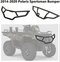 ATV Front and Rear Brush Bumper Protector, 2pcs Q7321