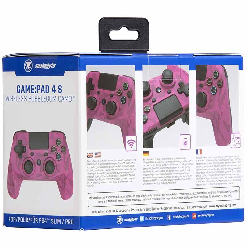 Wireless PS4 Controller Bubblegum Camo A104172