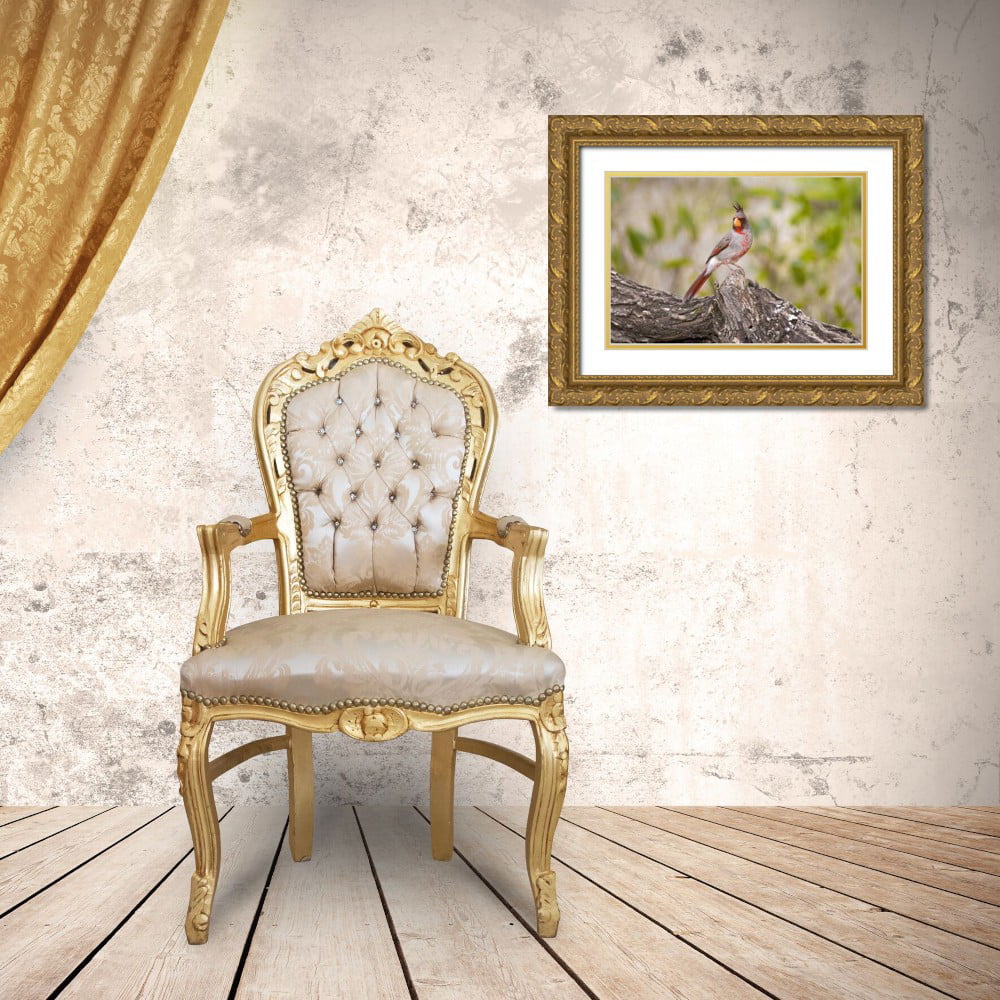 Gold Ornate Wood Framed Art Print T409352
