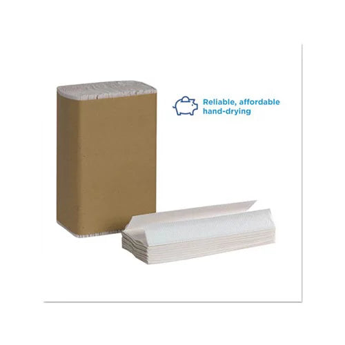 Blue Basic C-Fold Paper Towel 10 1/4 x 13 1/4 White 240/Pack F93773