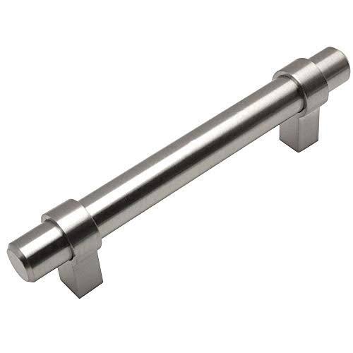 Satin Nickel Bar Cabinet Handle Pull 25 Pack B494994