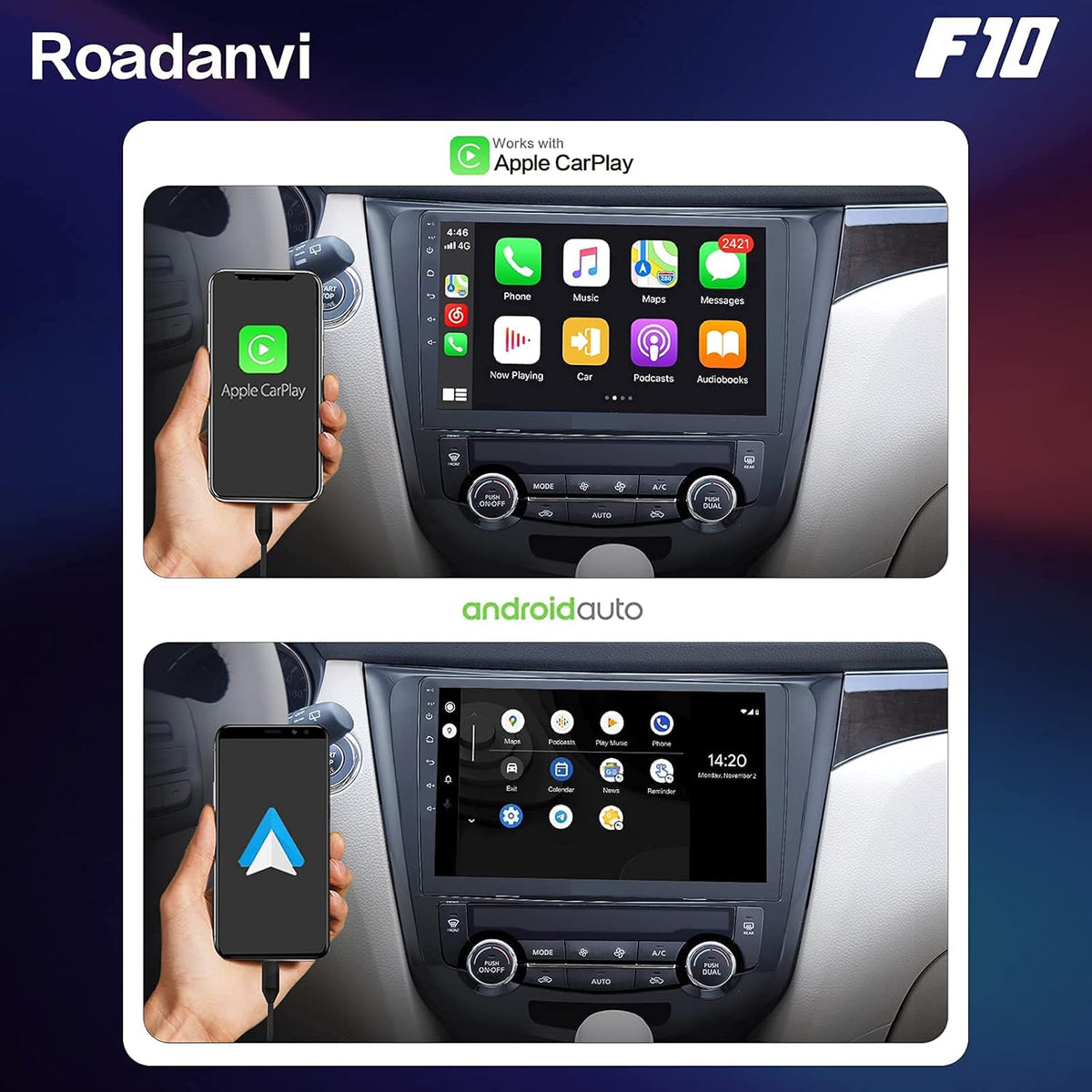 Car Stereo Bluetooth Radio with Touch Screen R148630