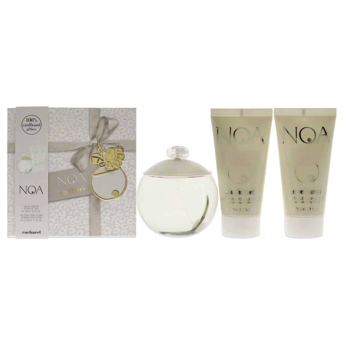 3 Pc Gift Set 3.4oz EDT Spray, 2 x 1.7oz Perfumed Body Lotion E95560