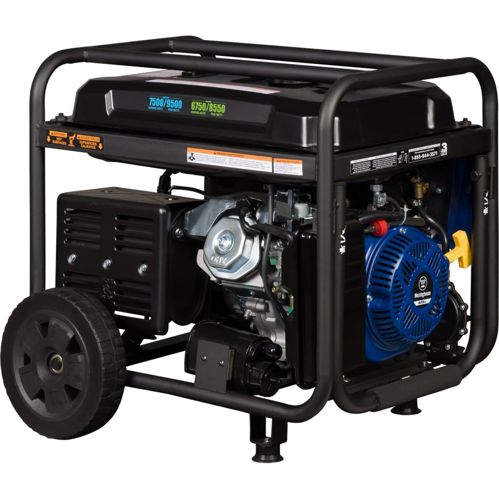9500 Peak Watt Dual Fuel Portable Generator T176