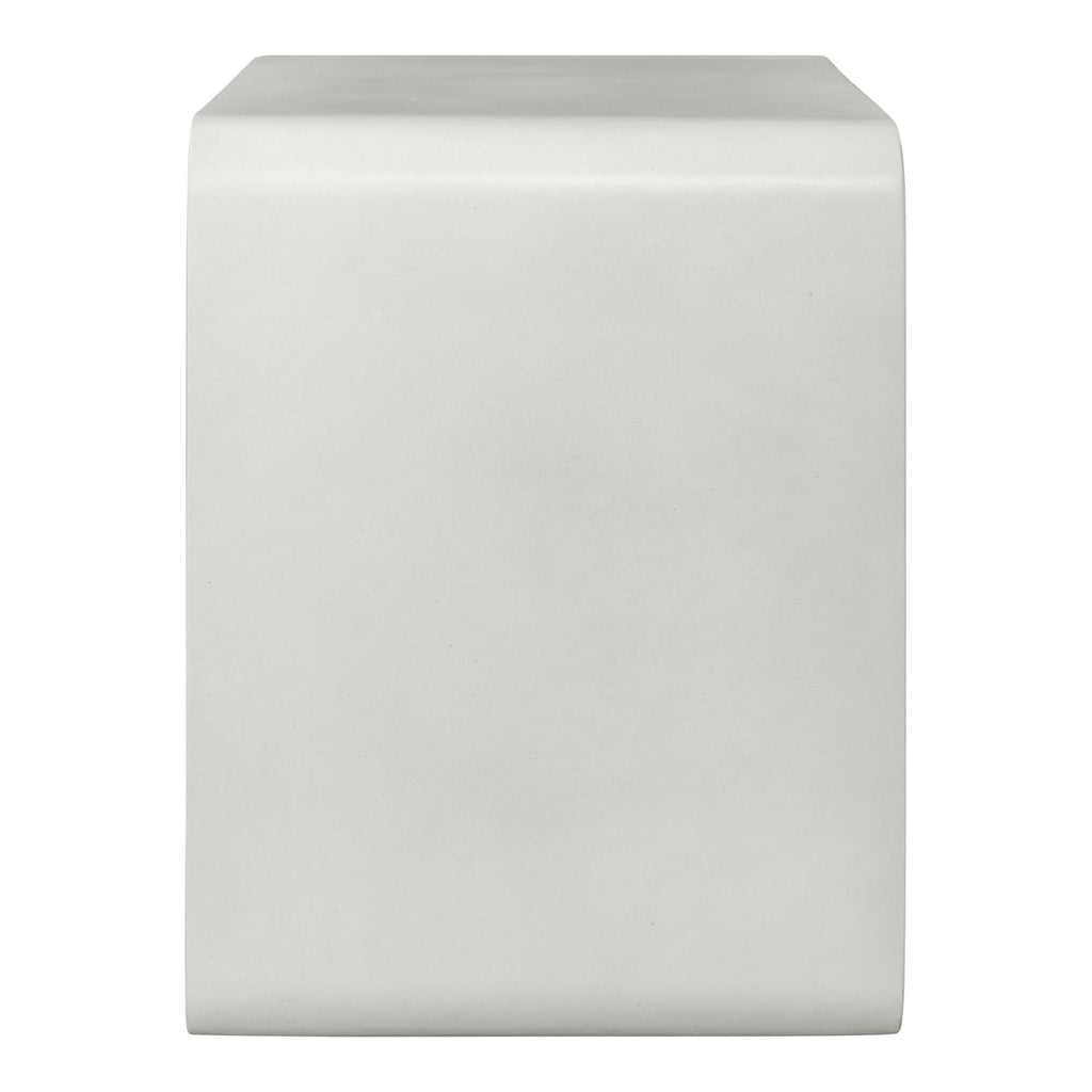 White Accent Cube O746384