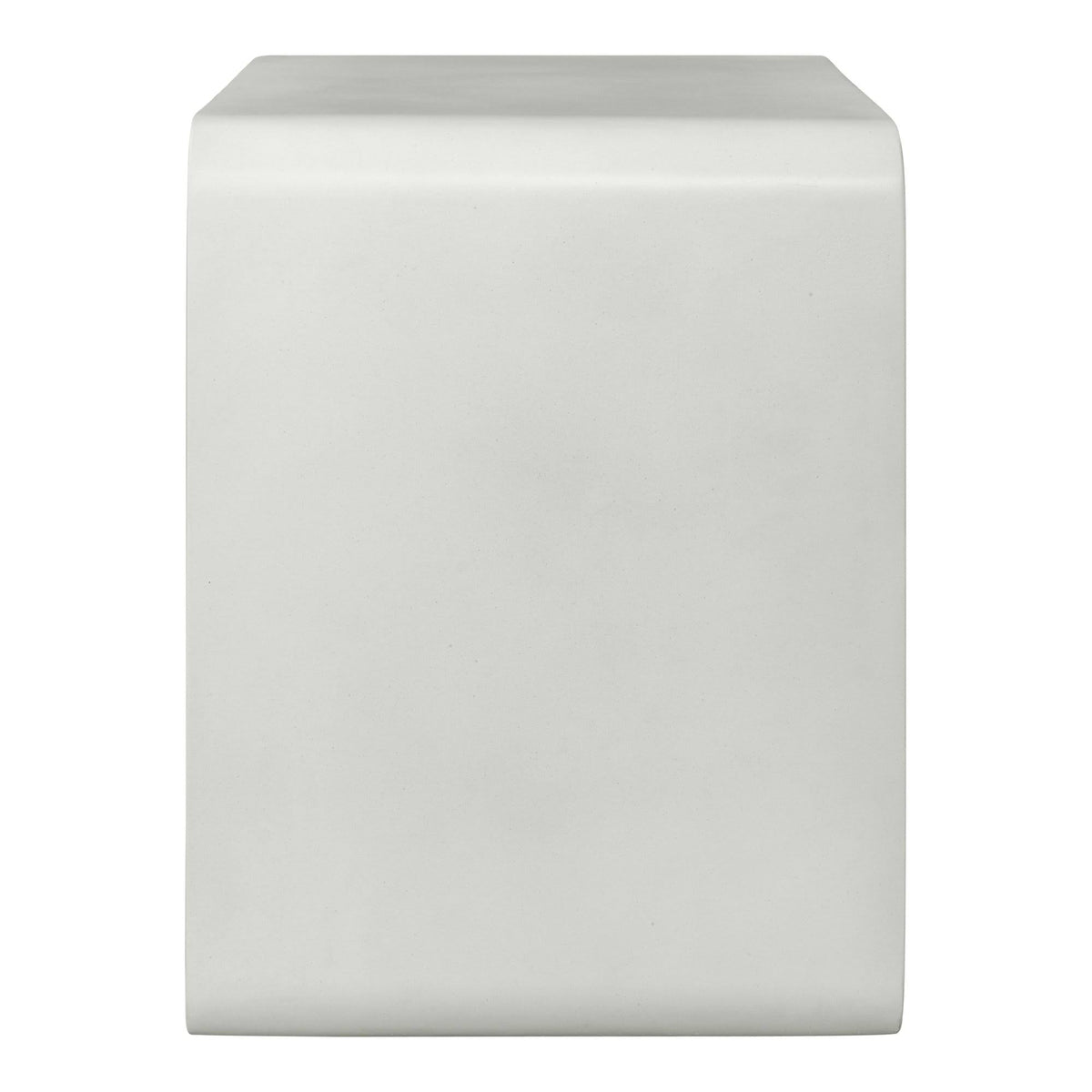 White Accent Cube O746384