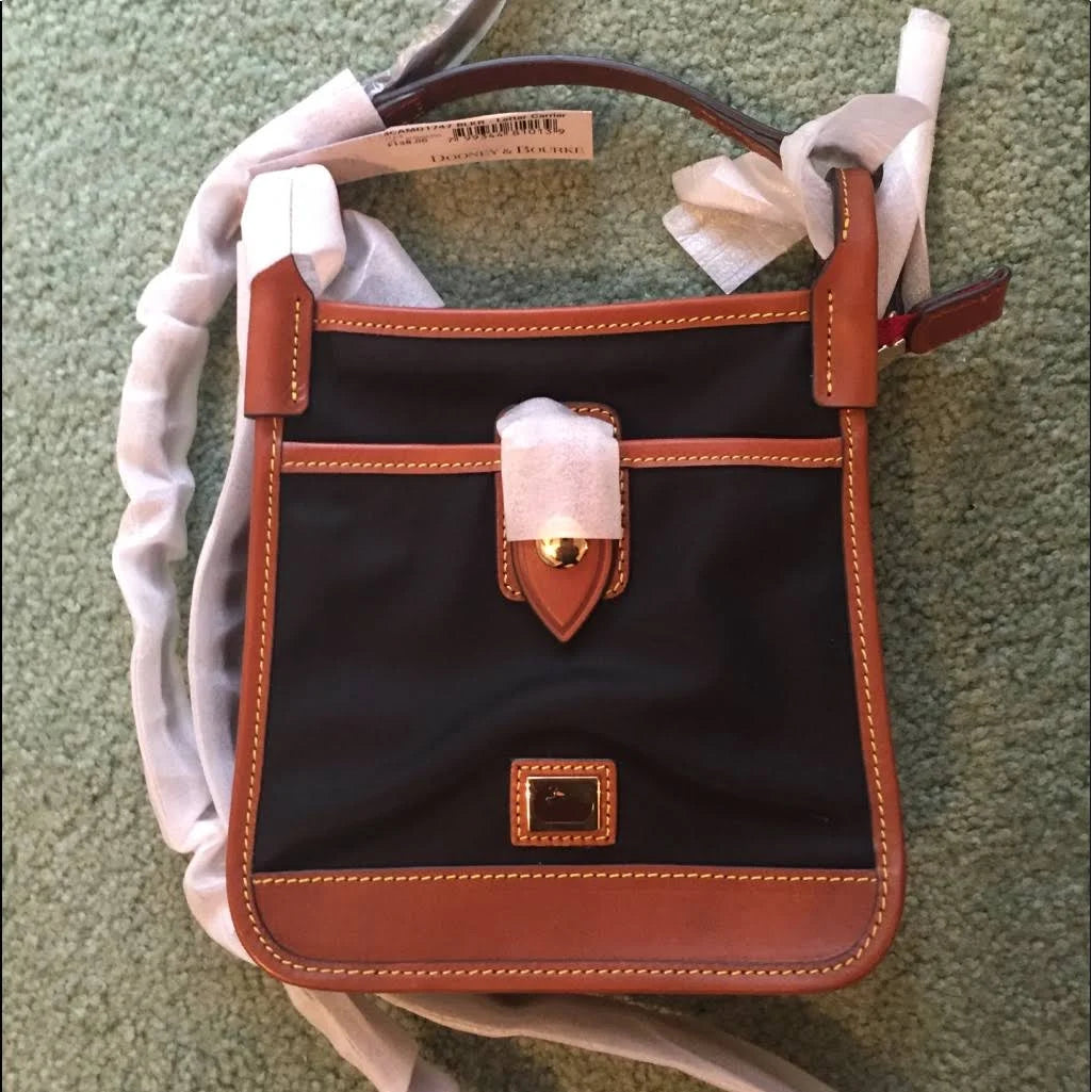 Black Nylon Crossbody Bag S65801