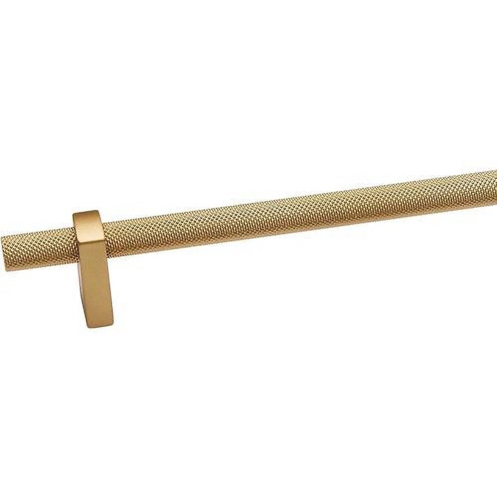 24" Center To Center Knurled Bar Appliance Pull Matte Black Q29078
