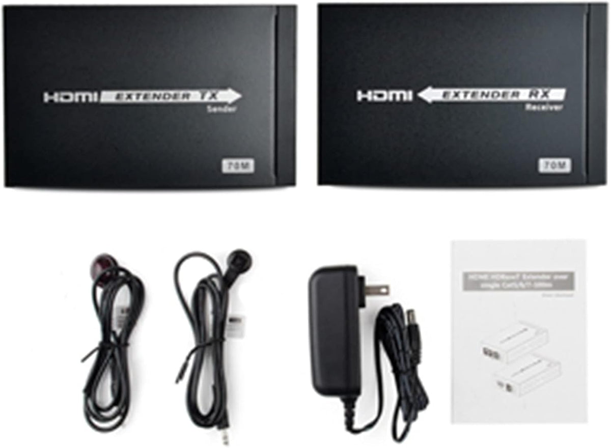 4K HDMI Extender Over CAT6 Cable Uncompressed Transmission up to 230ft M736616