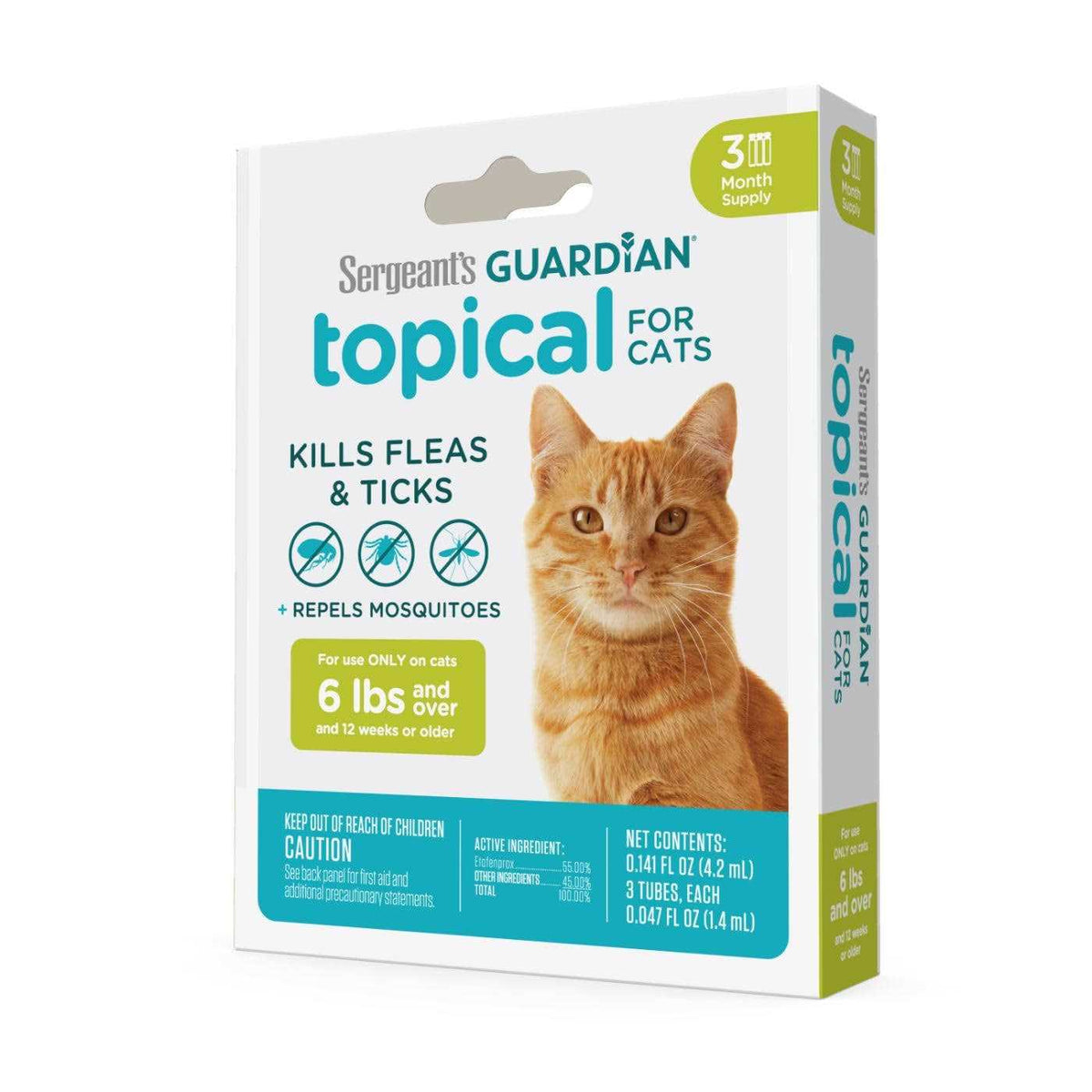 Flea and Tick Topical for Cats O795834