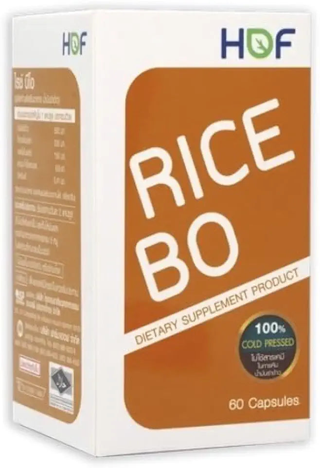 Rice Bran Oil 60 Capsules I692