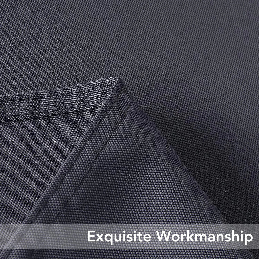 Round 60 inch Black Tablecloth H1043