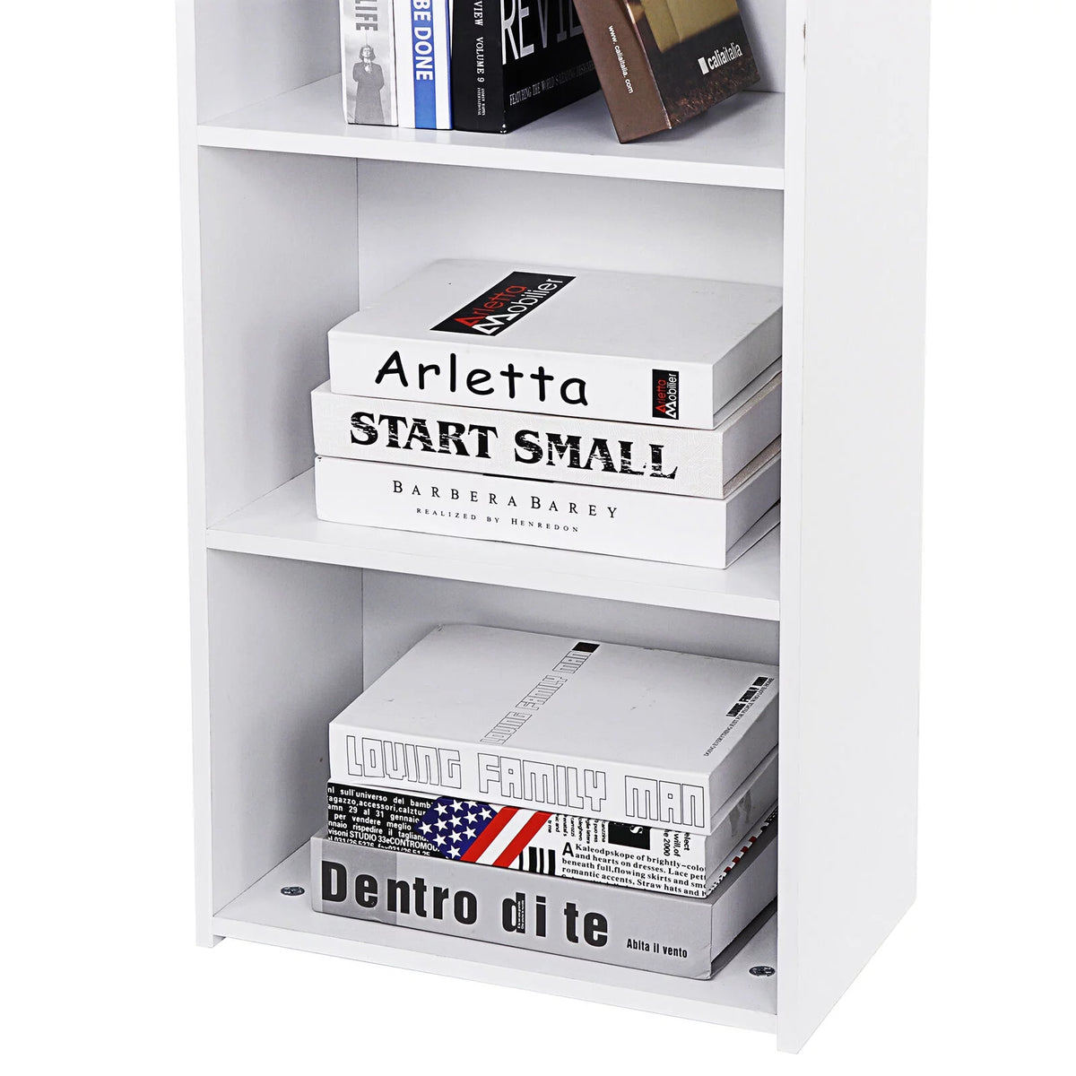 5 Tier Bookcase Bookshelf Storage Organizer M861636