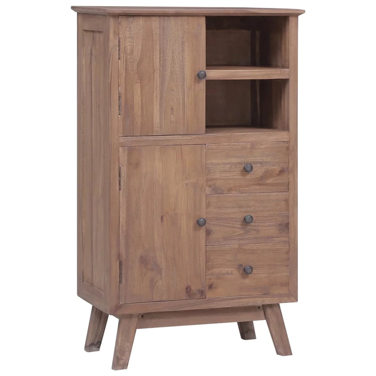 Solid Teak Wood Highboard J24372