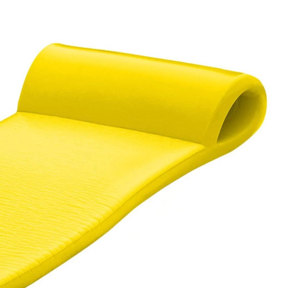 Bahama Blue & Yellow Foam Raft Lounger Pool Floats D2461