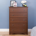 Cherry 5-Drawer Dresser Y387318