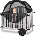 Pop Up Crib Tent Cover with Mesh Organizer X9335