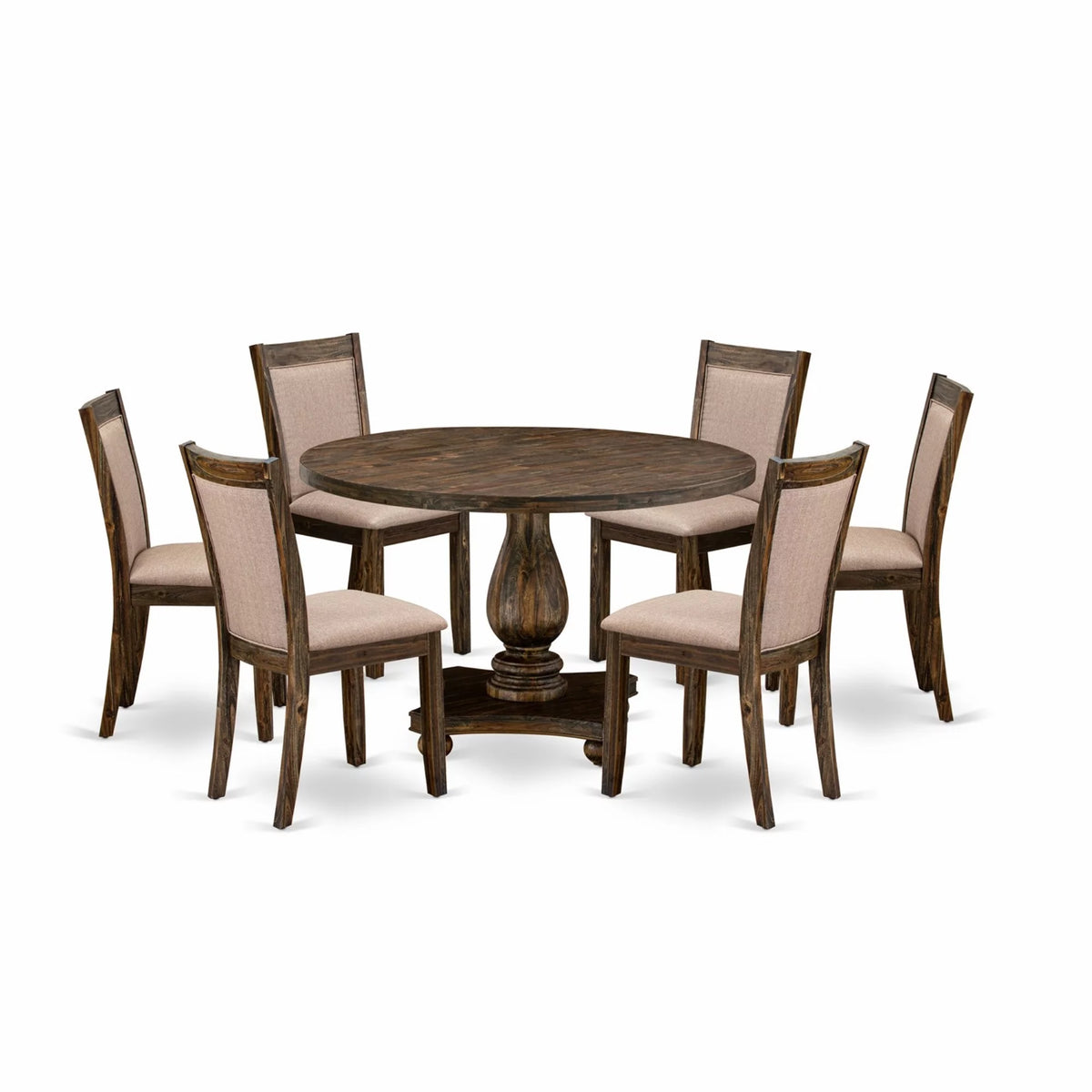 7-Piece Wood Dining Set I282