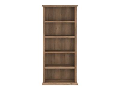 Reclaimed Pine 5 Shelf Bookcase D153941