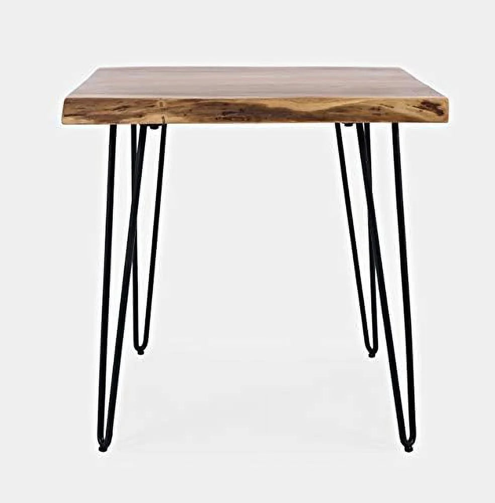 Solid Acacia Square End Table L3484