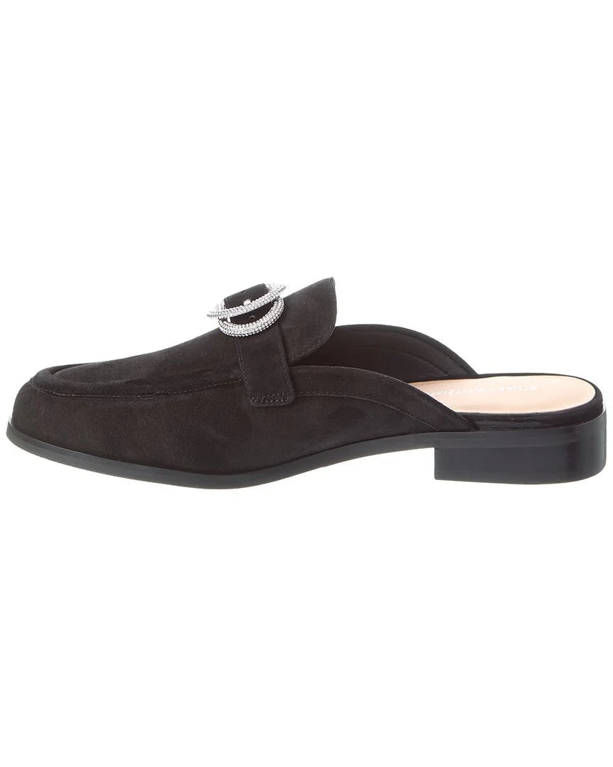Black Suede Mule F56965