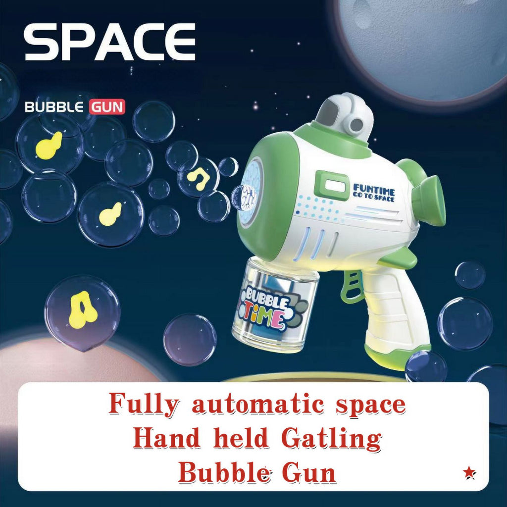 Green Bubble Gun M555109
