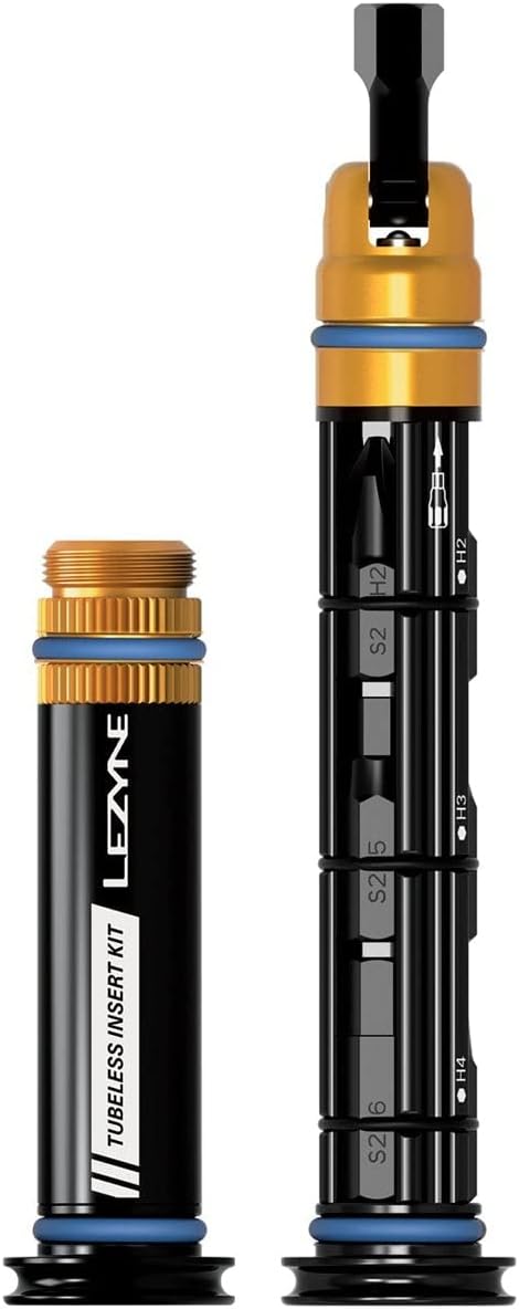 Dual Insert Bicycle Kit with Tubeless Tire Repair Kit, 5 Tire Strips, Tool Insert Kit X545645