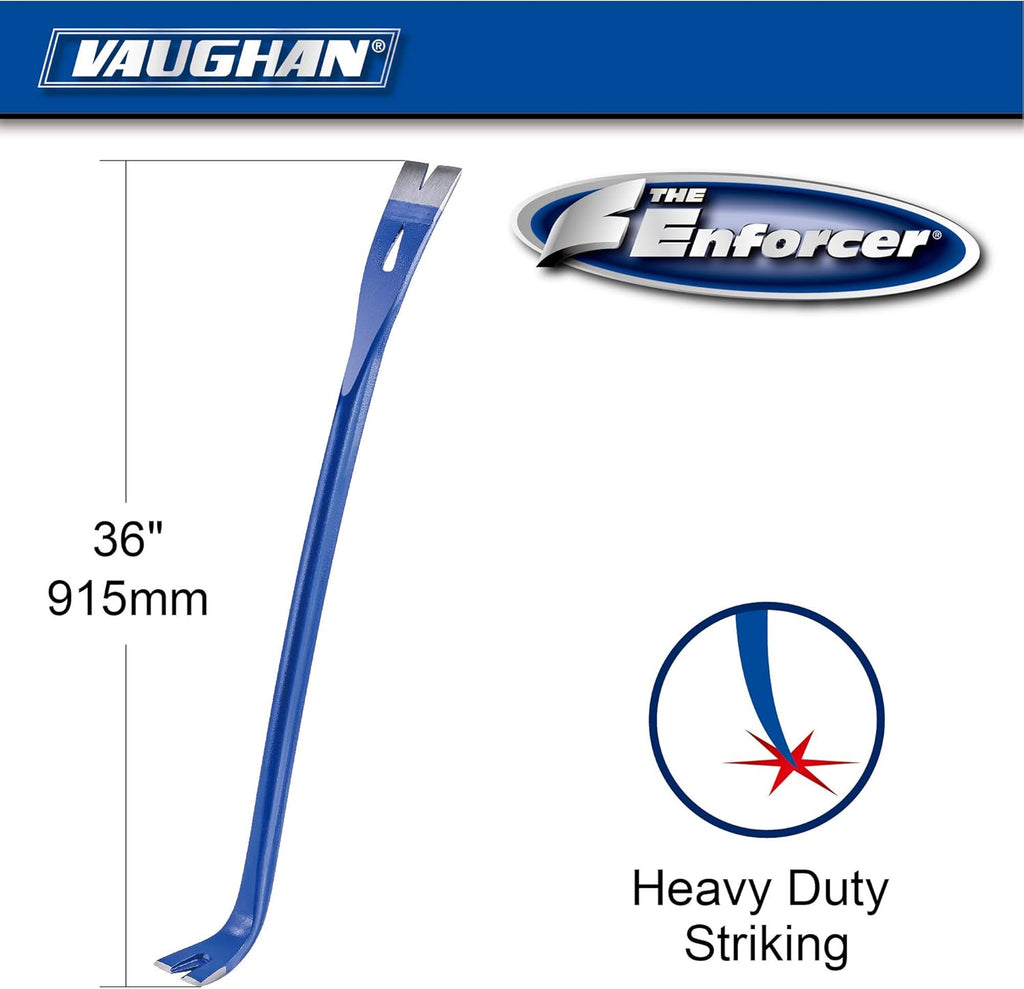 Blue Pack of 2 Pry Bar Hand Tools N69414