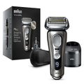 Rechargeable Wet Dry Electric Shaver with Clean Station L703605