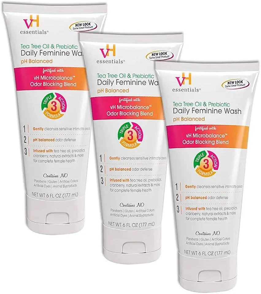 pH Balanced Intimate Feminine Wash with Tea Tree Oil 6 Fluid Ounce O414274