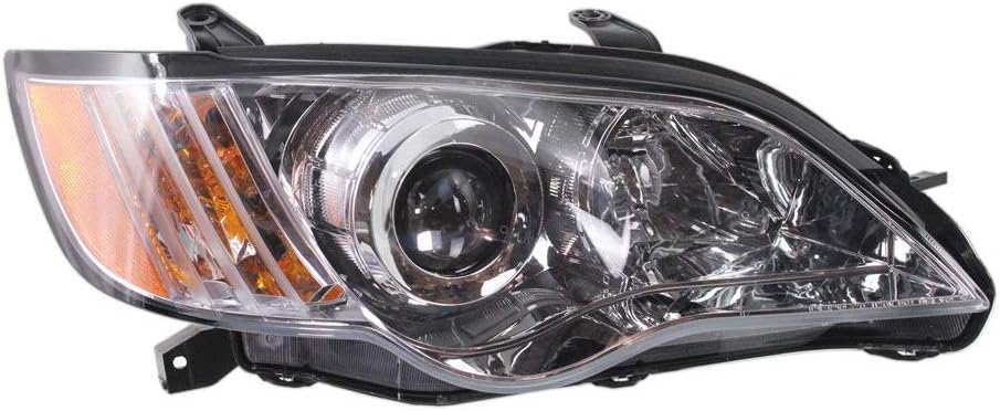 Headlight Set for 2008-2009 Subaru Legacy Halogen with bulb(s) J7003