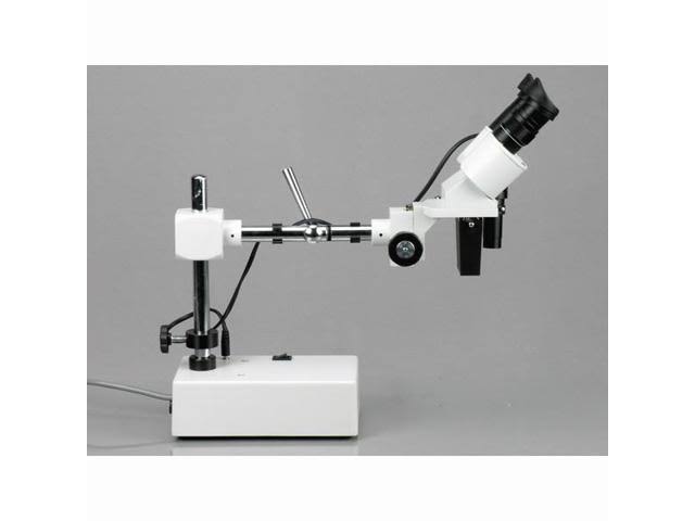 20X & 40x Widefield Stereo Microscope with Boom Arm Stand O34109