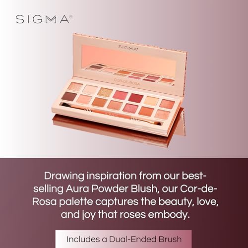 14 Warm Shades Matte Shimmer Eyeshadow Palette S78103
