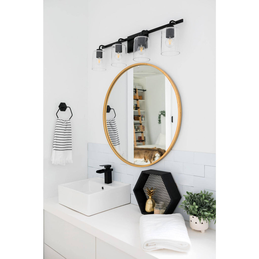 4 Light Brushed Nickel Vanity C671