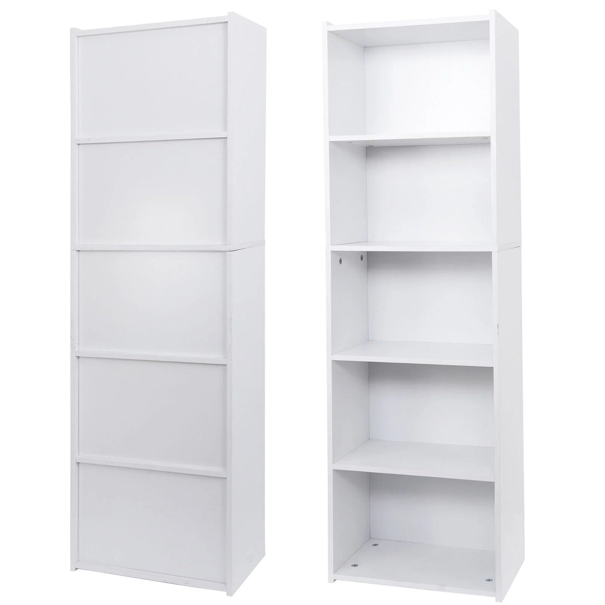 5 Tier Bookcase Bookshelf Storage Organizer M861636