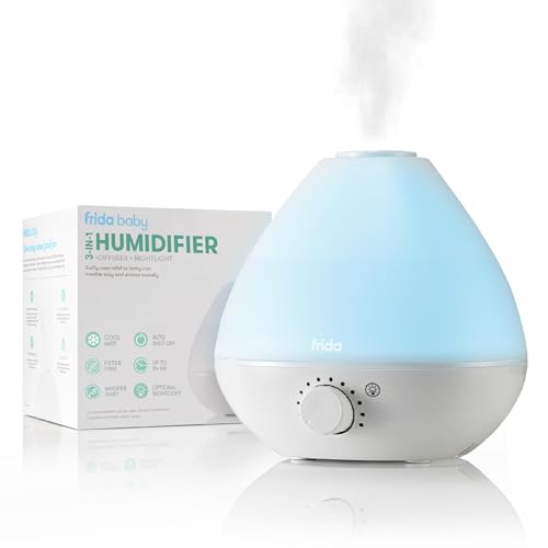 3-in-1 Cool Mist Humidifier with Diffuser and Nightlight R238