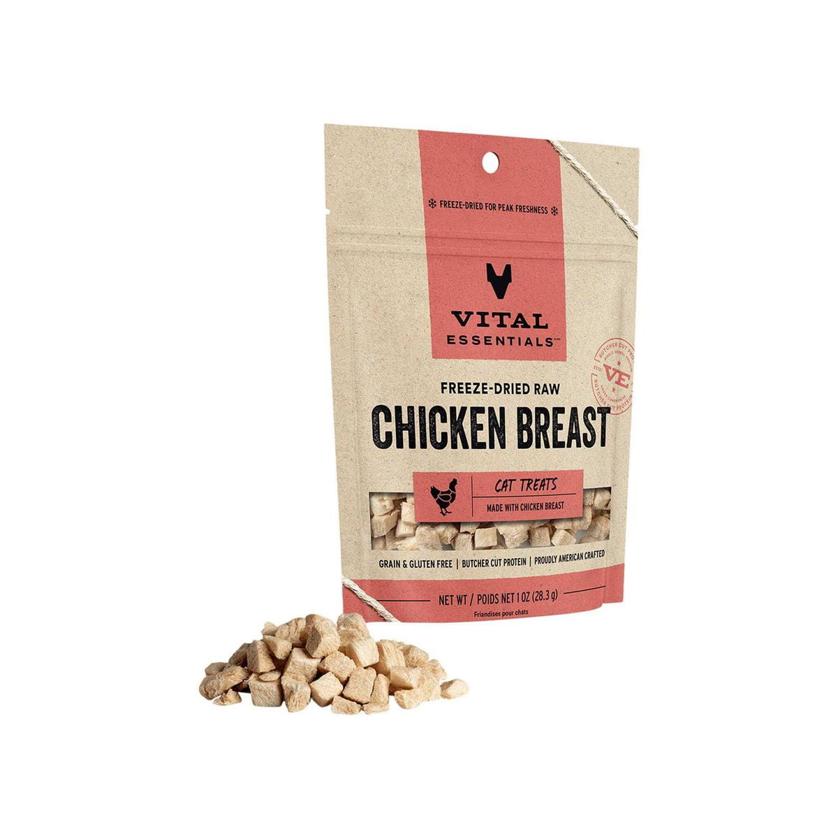 Freeze-Dried Rabbit Bites Cat Treats X108