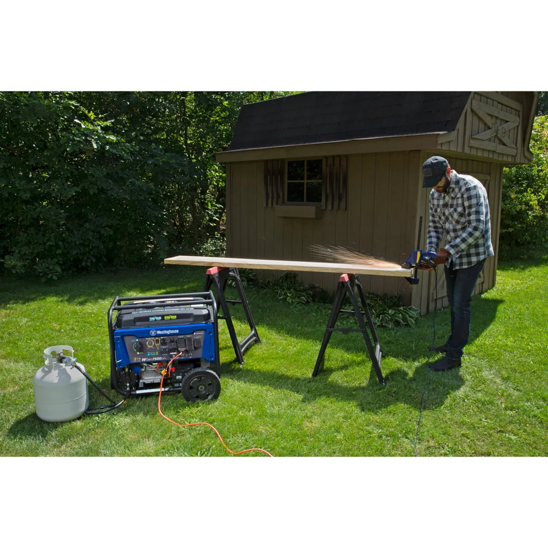 9500 Peak Watt Dual Fuel Portable Generator T176