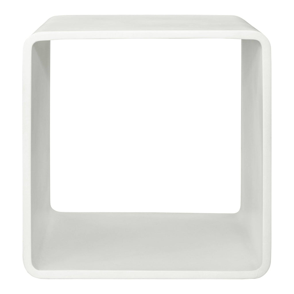 White Accent Cube O746384