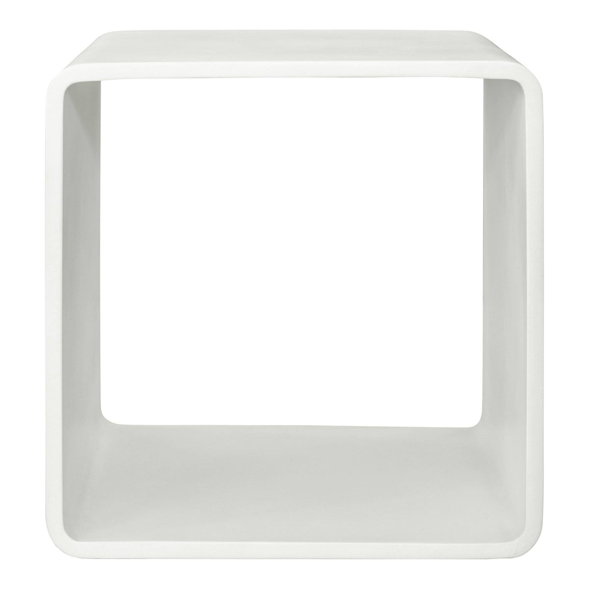 White Accent Cube O746384