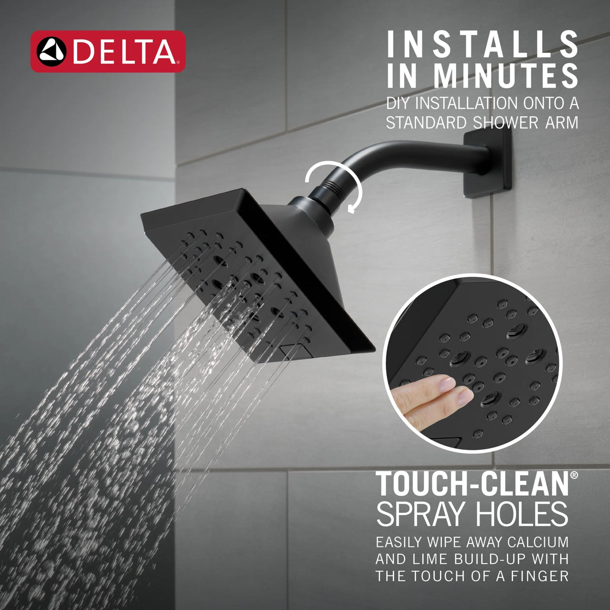 5-Setting Raincan Shower Head Z965