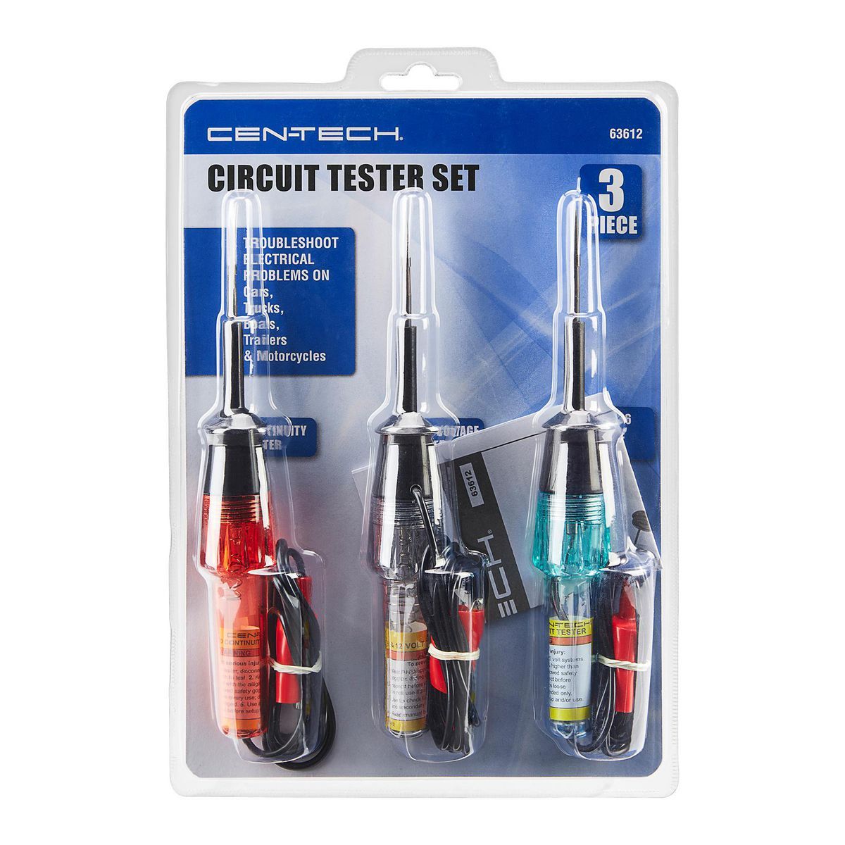 Circuit Tester Set, 3-Piece Y977622