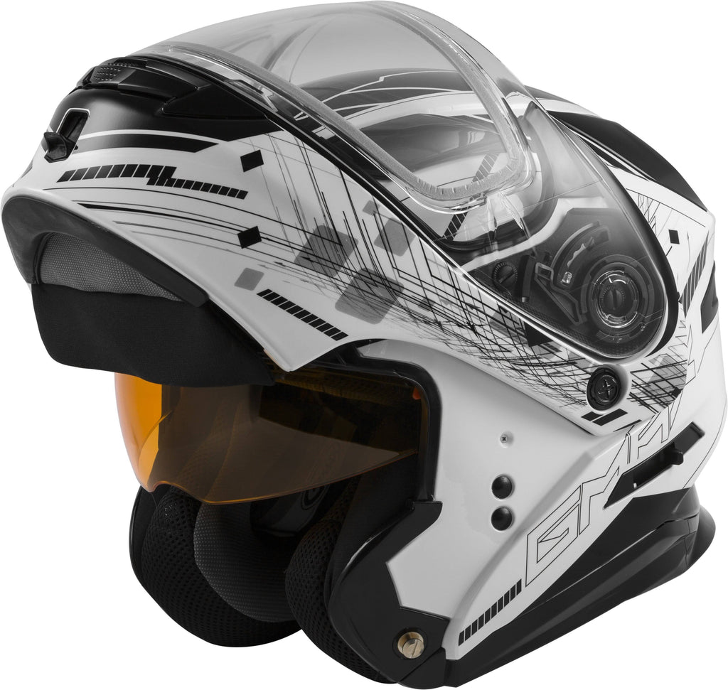 Wired Snow Helmet White/Black 2XL E86278