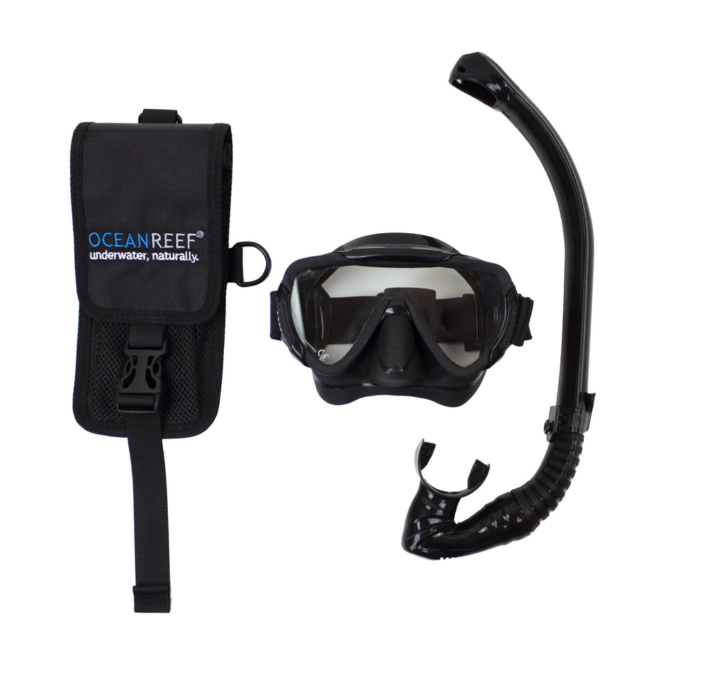 Neptune III Package (black, Medium-Large, DIN 1st Stage) B43393